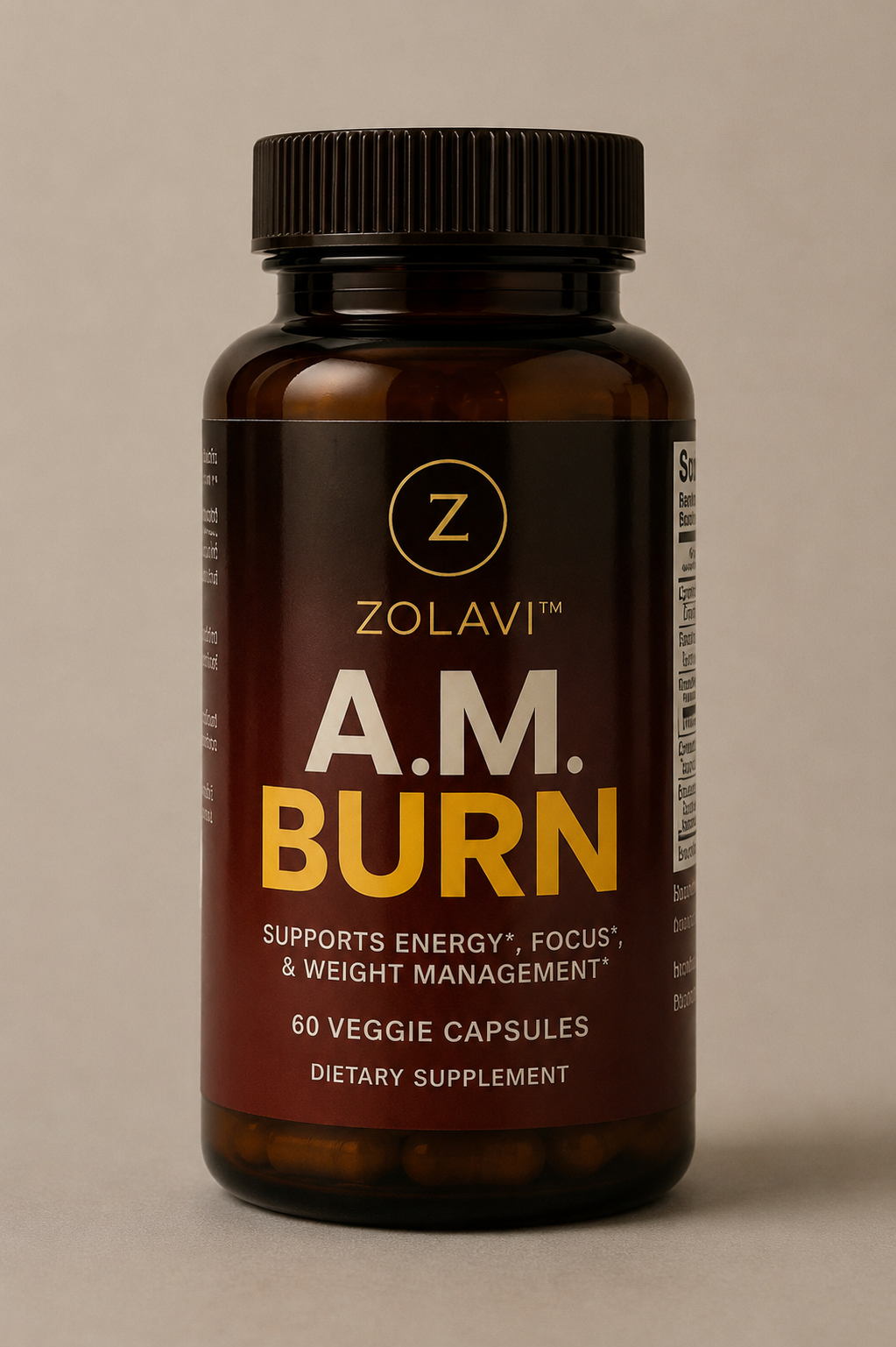 Zolavi A.M. Burn — 60 vegetarian capsules